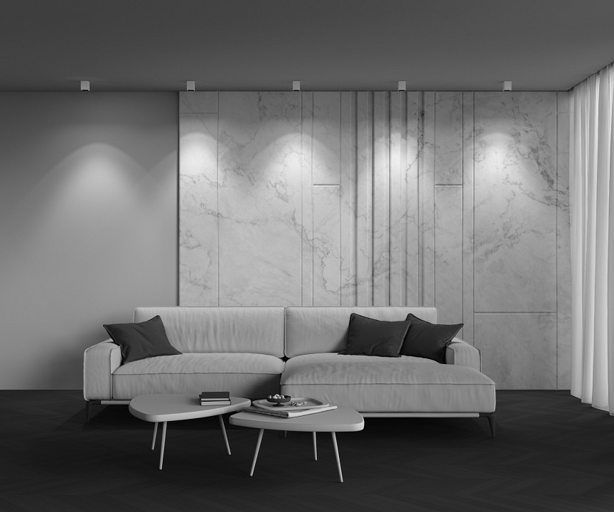 Накладной светильник maytoni technical alfa led c065cl-8w3k-sq-wb