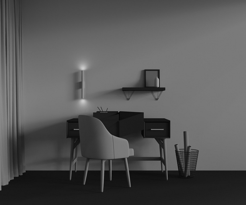 Бра maytoni technical calipso c082wl-12w2.7k-w