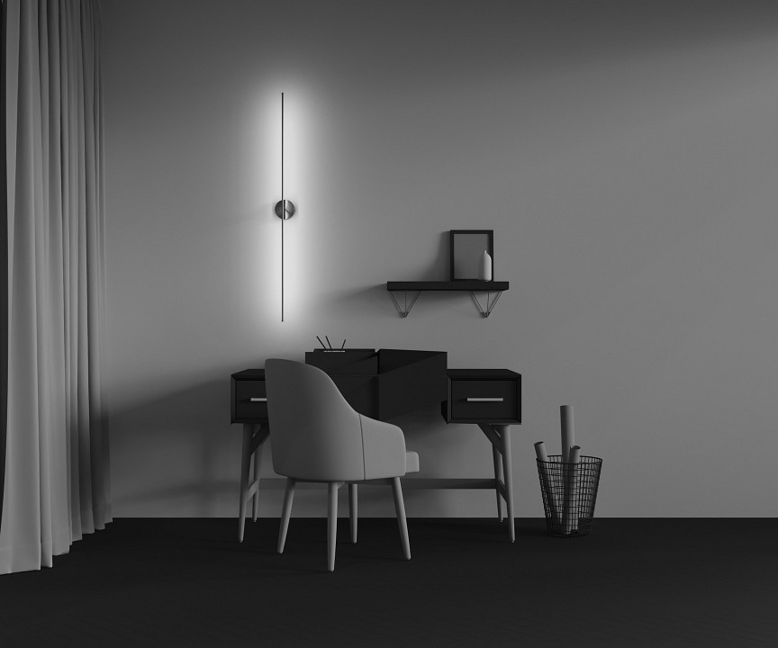 Бра maytoni technical elegant c084wl-l18bs2.7k