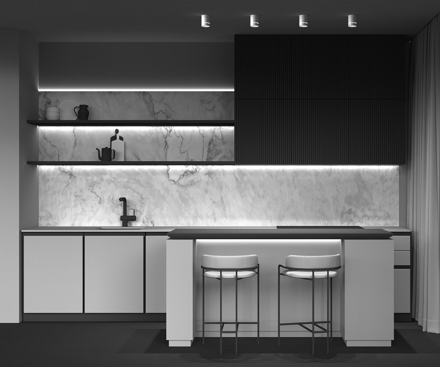 Накладной светильник maytoni technical orlo c085cl-9w4k-w