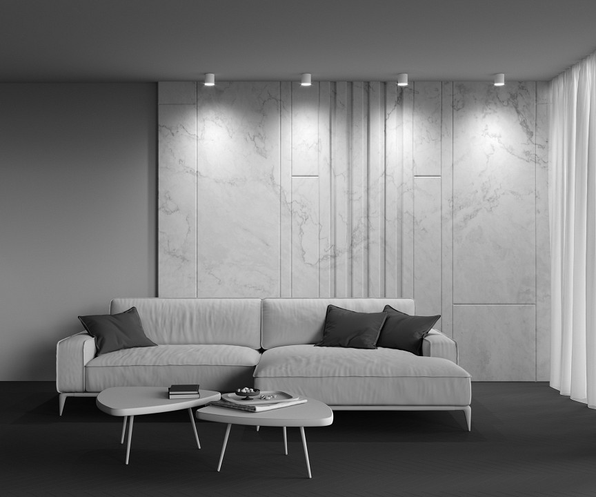 Накладной светильник maytoni technical polar c088cl-gx53-w