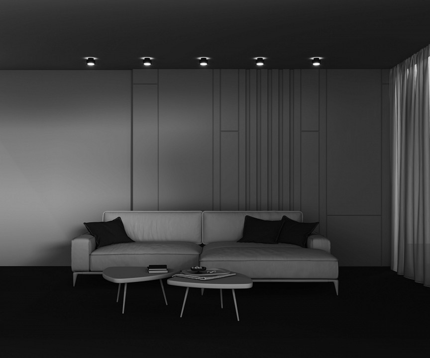 Накладной светильник maytoni technical space c092cl-gx53-b