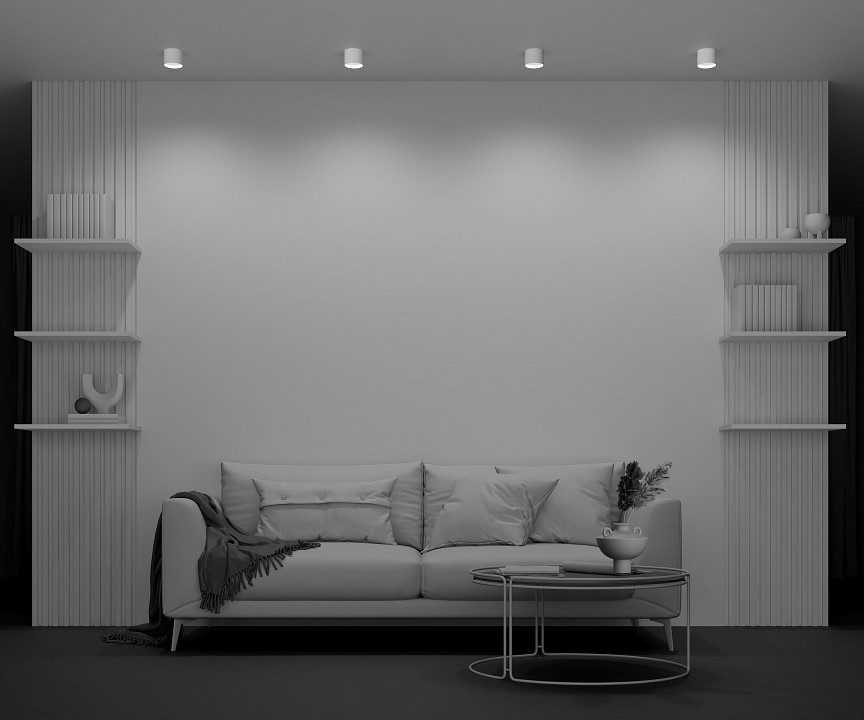 Накладной светильник maytoni technical glam c096cl-gx53-w