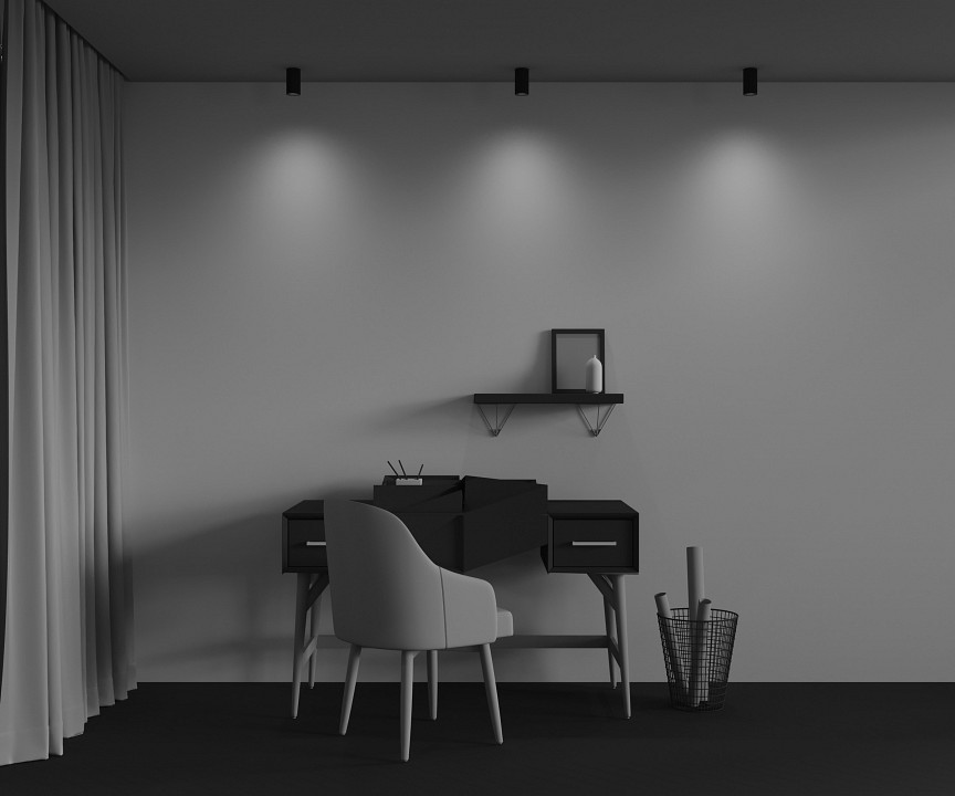 Накладной светильник maytoni technical calipso c106cl-01-gu10-b