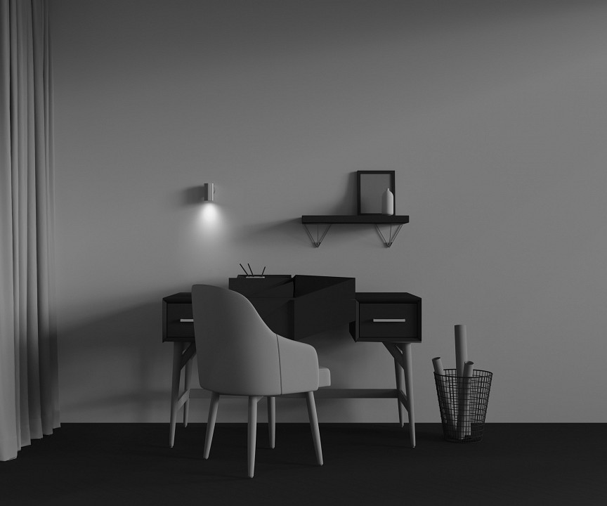 Бра maytoni technical calipso c106wl-01-gu10-bs