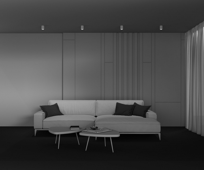 Накладной светильник maytoni technical conik gyps c121cl-gu10-w