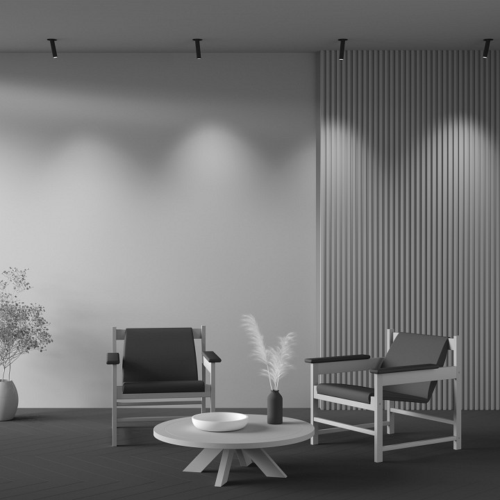 Встраиваемый светильник maytoni technical focus t c140trs-l200-7w3k-b