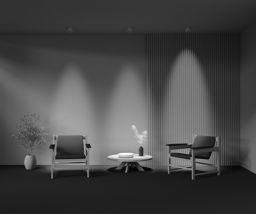 Накладной светильник maytoni technical lens c217cl-15w4k-w