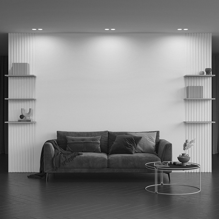 Встраиваемый светильник maytoni technical gyps modern dl002-ww-02-w