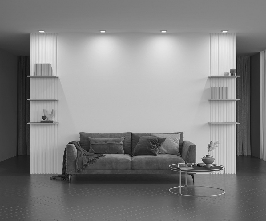 Встраиваемый светильник maytoni technical gyps modern dl005-1-01-w-1