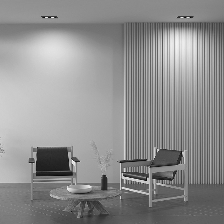 Встраиваемый светильник maytoni technical metal modern dl008-2-02-b