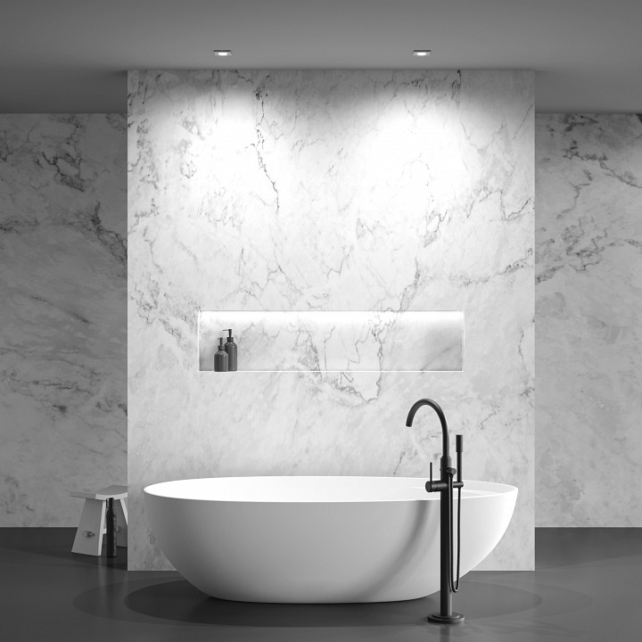 Встраиваемый светильник maytoni technical stark dl083-01-gu10-sq-w