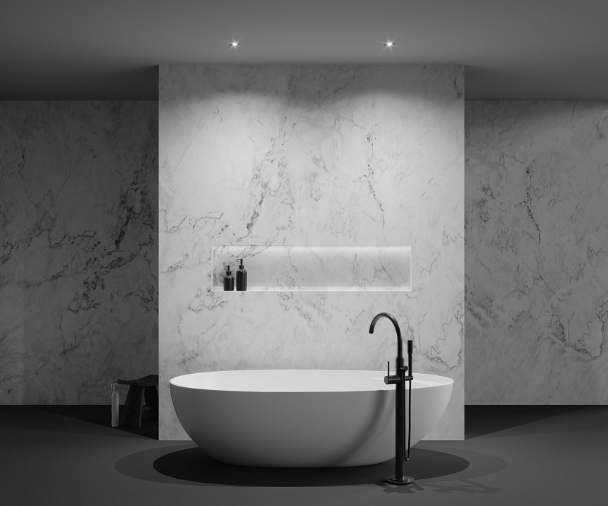 Встраиваемый светильник maytoni technical flint dl101-gu10-trs-b