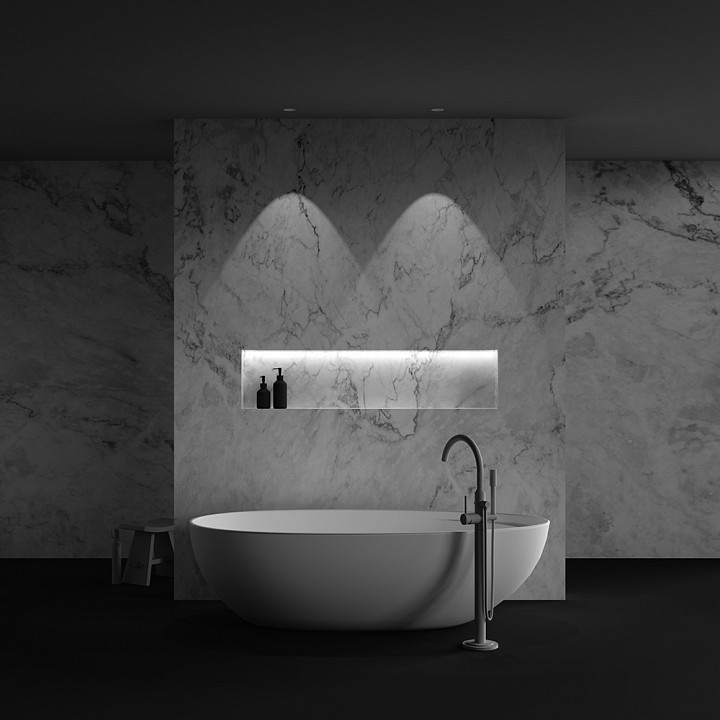 Встраиваемый светильник maytoni technical  dl117-15w-3k-w