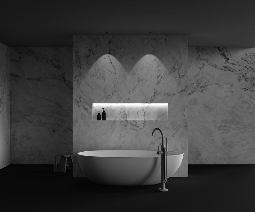 Встраиваемый светильник maytoni technical dip dl119-10w-2.7k-trs-b