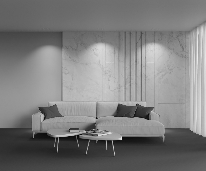 Встраиваемый светильник maytoni technical gyps modern dl123-gu10-02-w