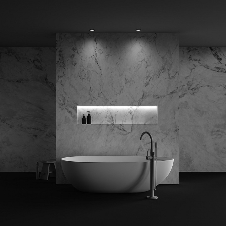 Встраиваемый светильник maytoni technical orb dl130-gx53-b