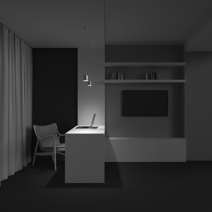 Подвесной светильник maytoni technical polar p088pl-gx53-mg