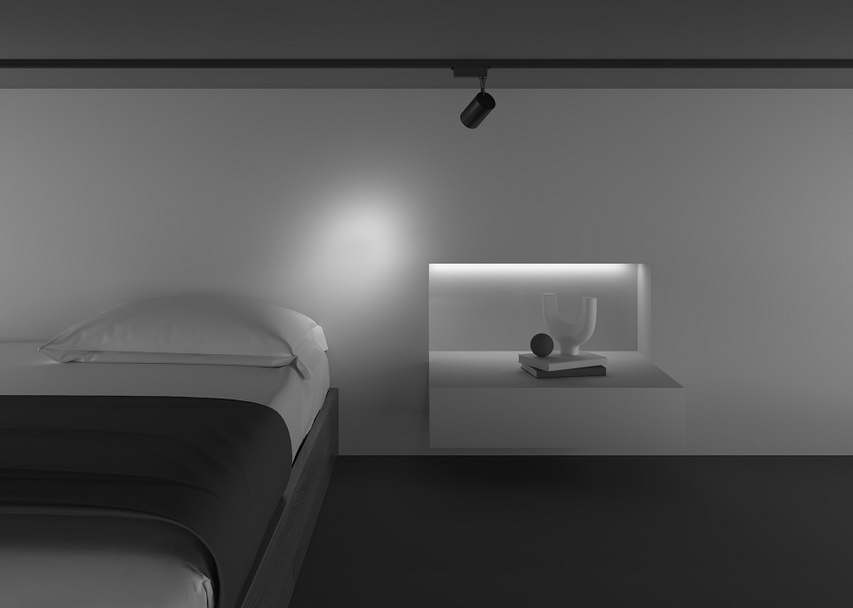 Светильник на штанге maytoni technical vuoro tr003-1-6w3k-s-b