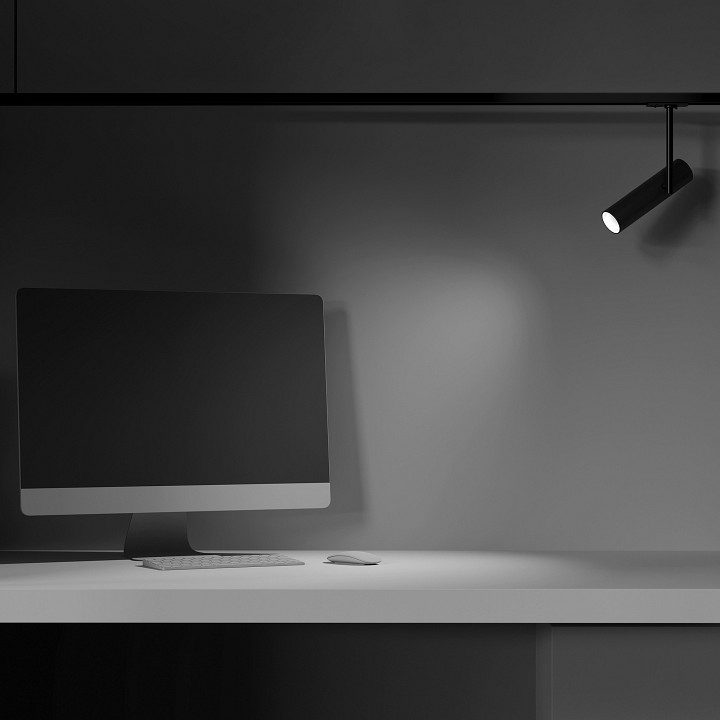 Светильник на штанге maytoni technical elti tr005-1-gu10-b