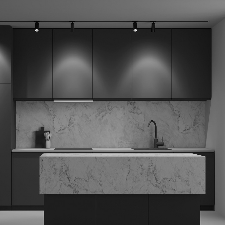 Светильник на штанге maytoni technical focus tr021-1-12b3k-w-b