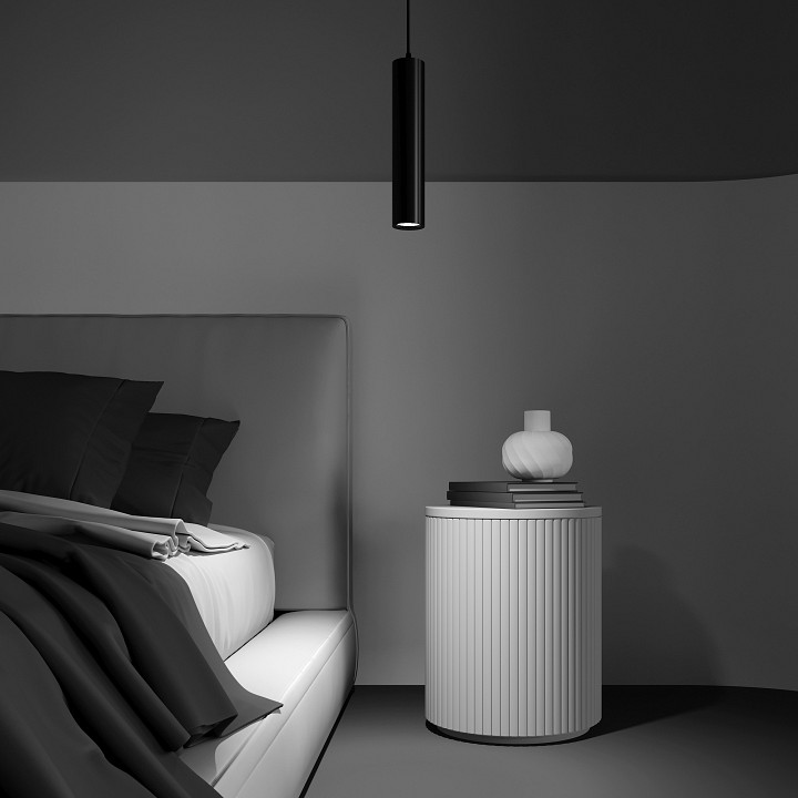 Подвесной светильник maytoni technical focus tr025-1-gu10-b