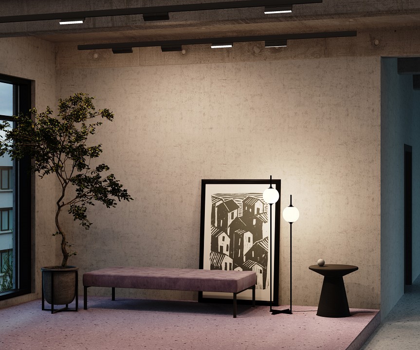 Накладной светильник maytoni technical basis tr036-2-12w3k-b