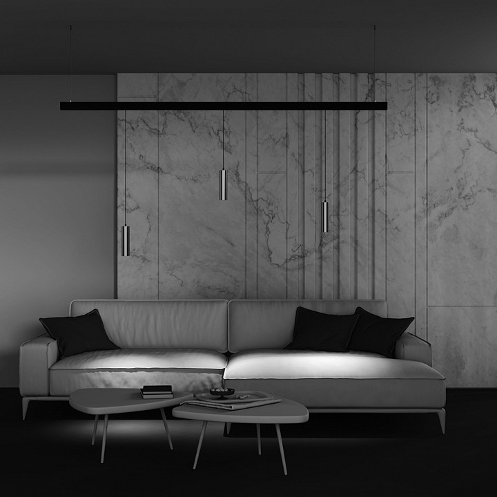 Подвесной светильник maytoni technical focus led tr041-2-12w3k-bbs