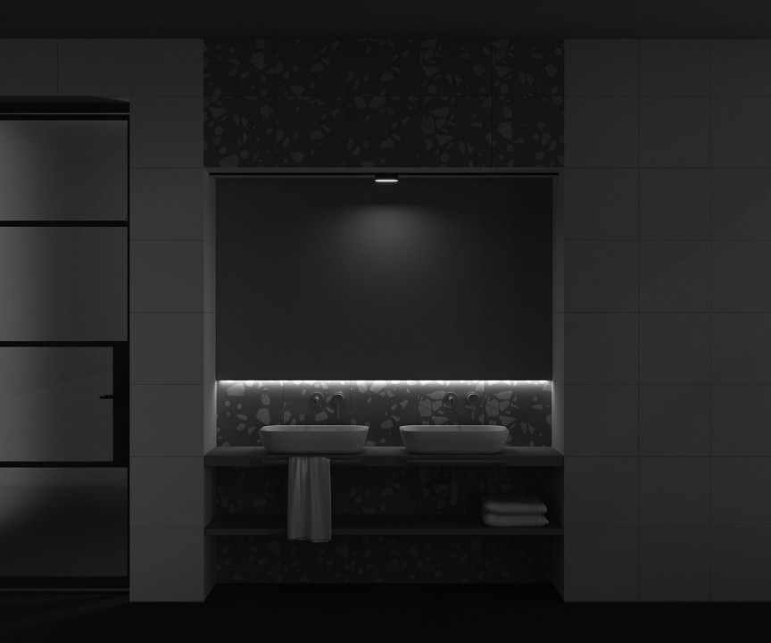 Накладной светильник maytoni technical basis tr080-1-6w3k-b