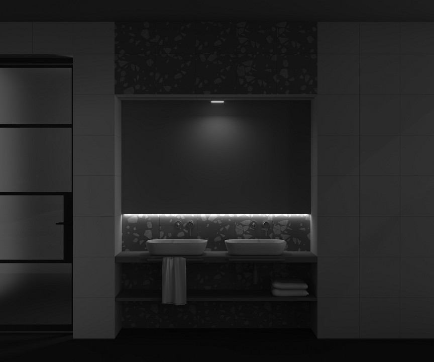 Накладной светильник maytoni technical basis tr080-1-6w4k-w