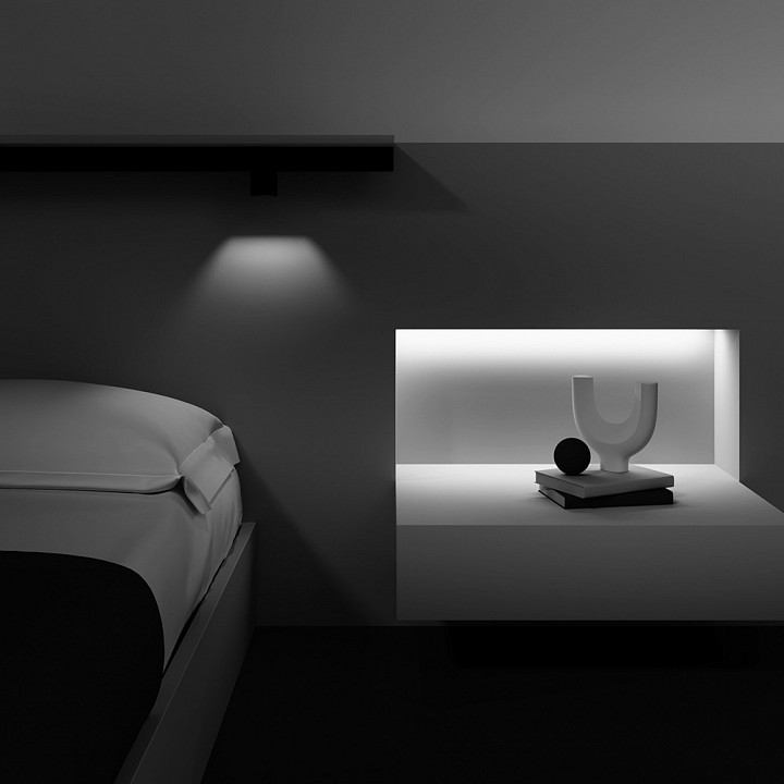 Накладной светильник maytoni technical alfa tr121-4-7w-ds-b