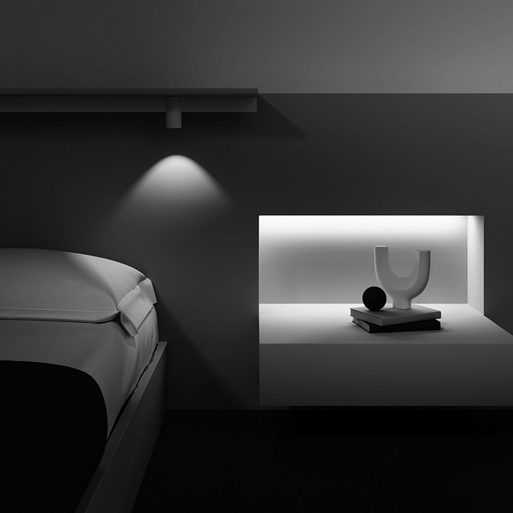 Накладной светильник maytoni technical alfa tr122-2-7w3k-w