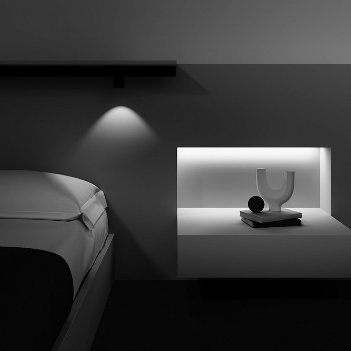 Накладной светильник maytoni technical alfa tr122-2-7w4k-b