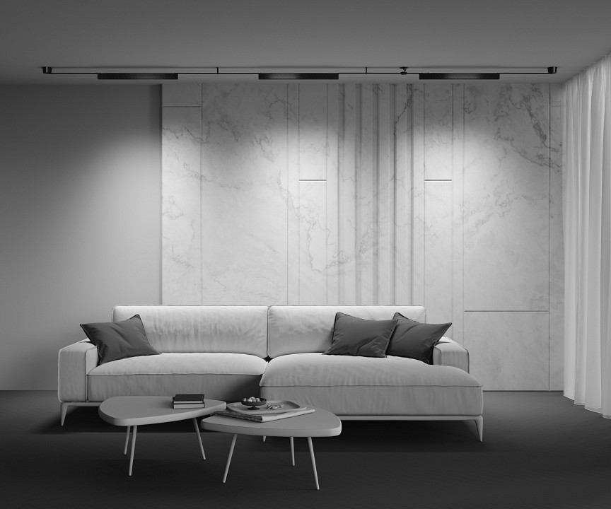 Накладной светильник maytoni technical points tr128b-24w4k-m-b