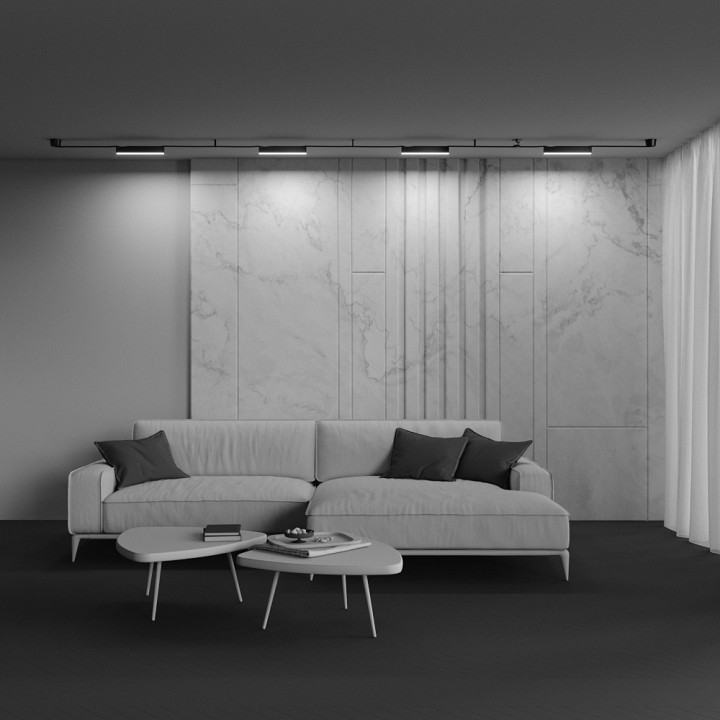 Накладной светильник maytoni technical basis tr129b-12w4k-b