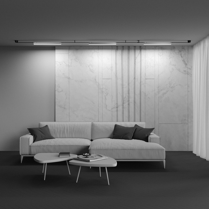 Накладной светильник maytoni technical basis tr129b-24w4k-w