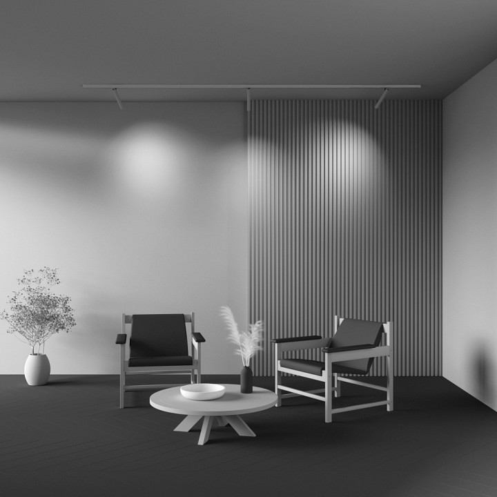 Светильник на штанге maytoni technical focus t tr141-1-6w4k-m-w