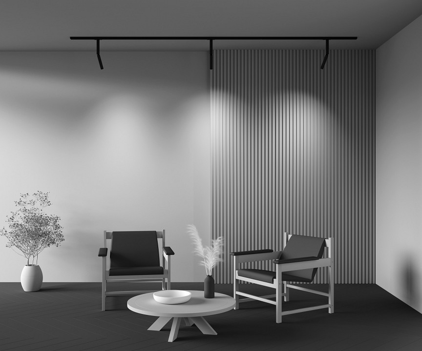 Светильник на штанге maytoni technical focus t tr142-1-6w4k-b