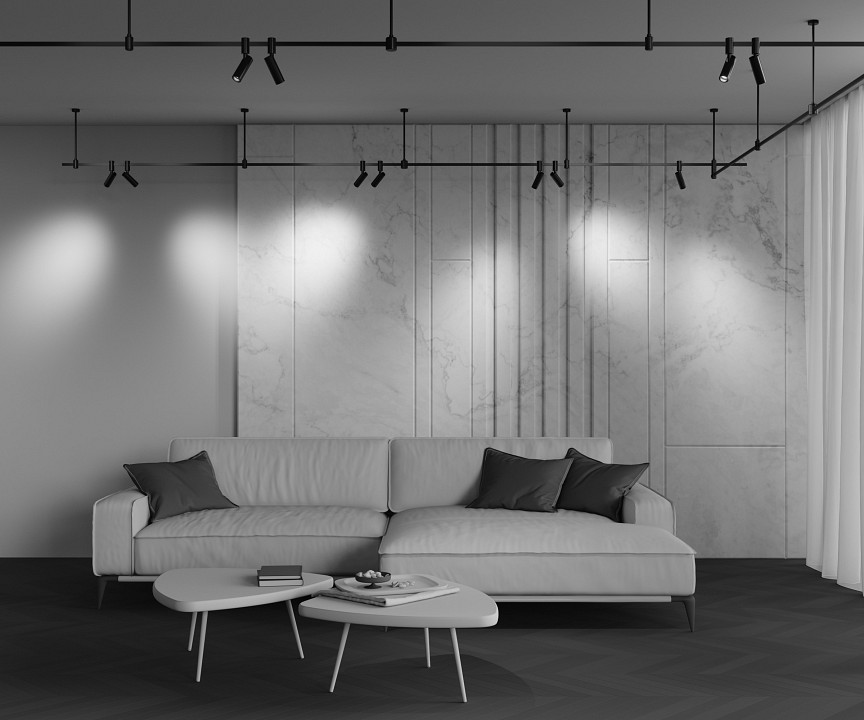 Светильник на штанге maytoni technical focus led tr144-1-12w3k-w-b