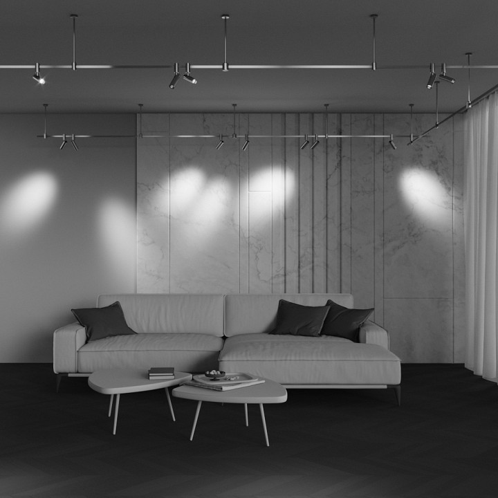 Накладной светильник maytoni technical focus led tr144-1-5w3k-w-pt