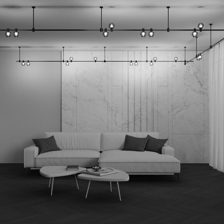 Накладной светильник maytoni technical bubble tr148-1-3w4k-b