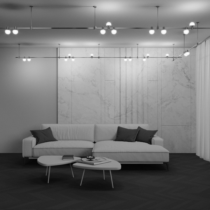 Накладной светильник maytoni technical luna tr149-1-5w3k-pt