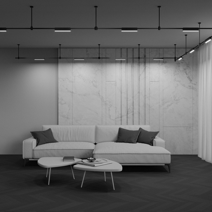 Накладной светильник maytoni technical basis tr151-1-12w4k-b