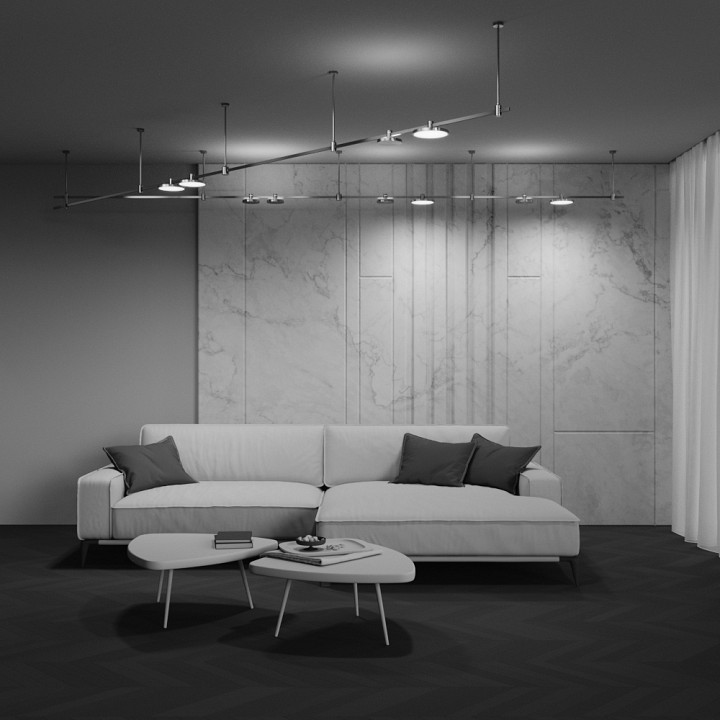 Накладной светильник maytoni technical plato tr153-1-10w4k-pt