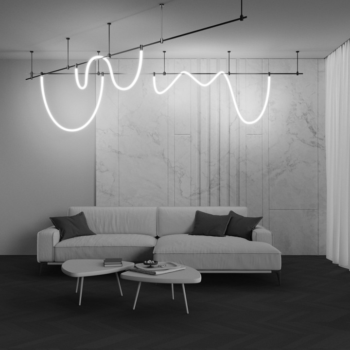 Комплект трековый maytoni technical tau tr154-1-27w3k-b