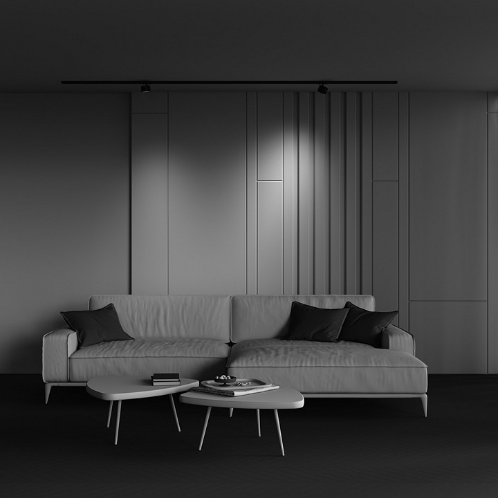 Светильник на штанге maytoni technical  tr225-1-gx53-b
