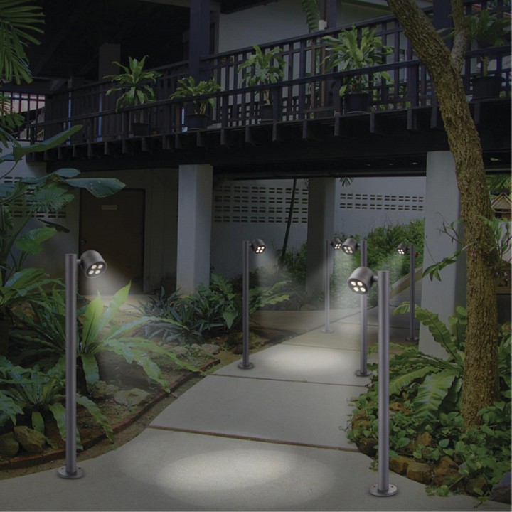 Наземный высокий светильник novotech galeati 358115