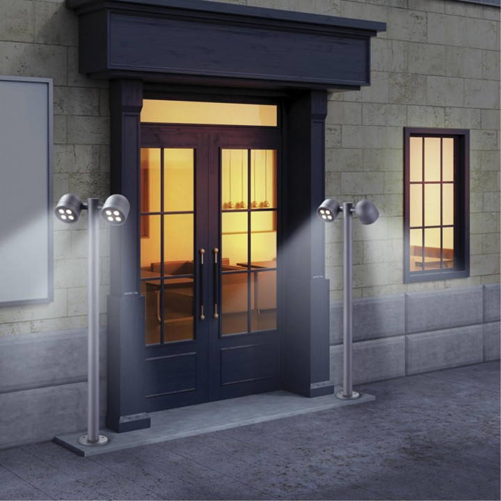 Наземный высокий светильник novotech galeati 358116