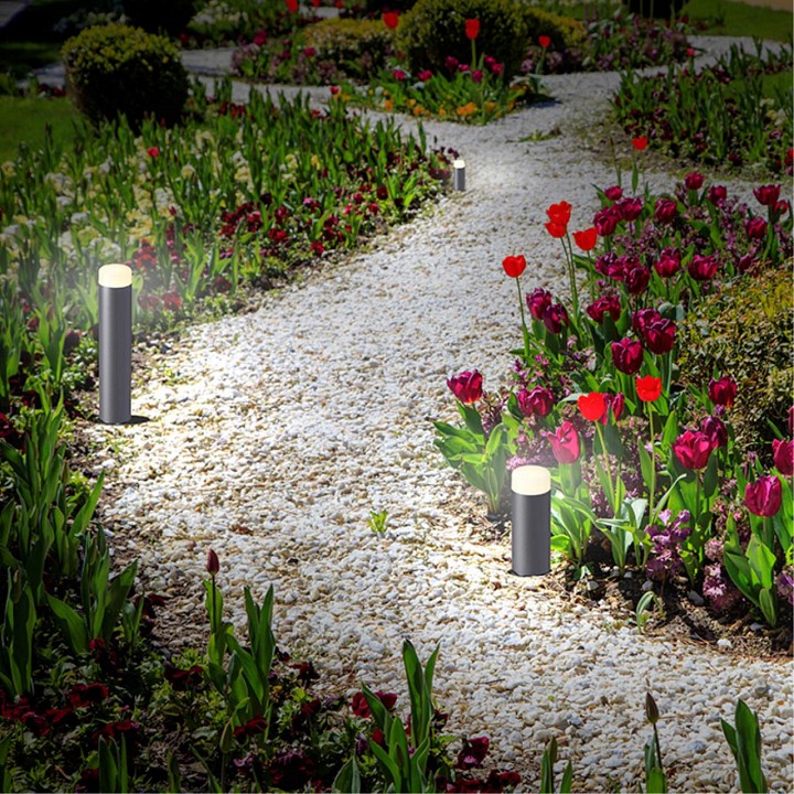 Наземный низкий светильник novotech nokta 358183