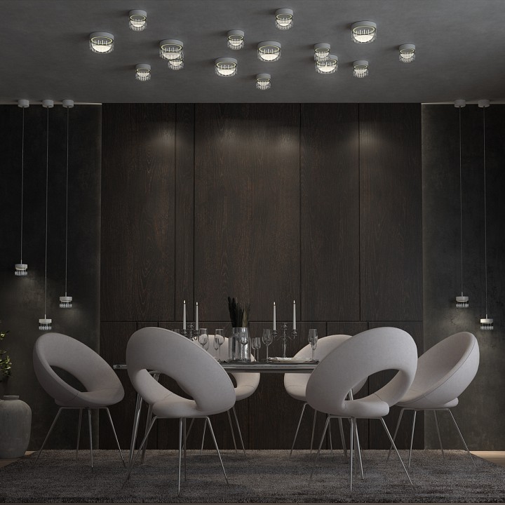 Накладной светильник novotech aura 359003